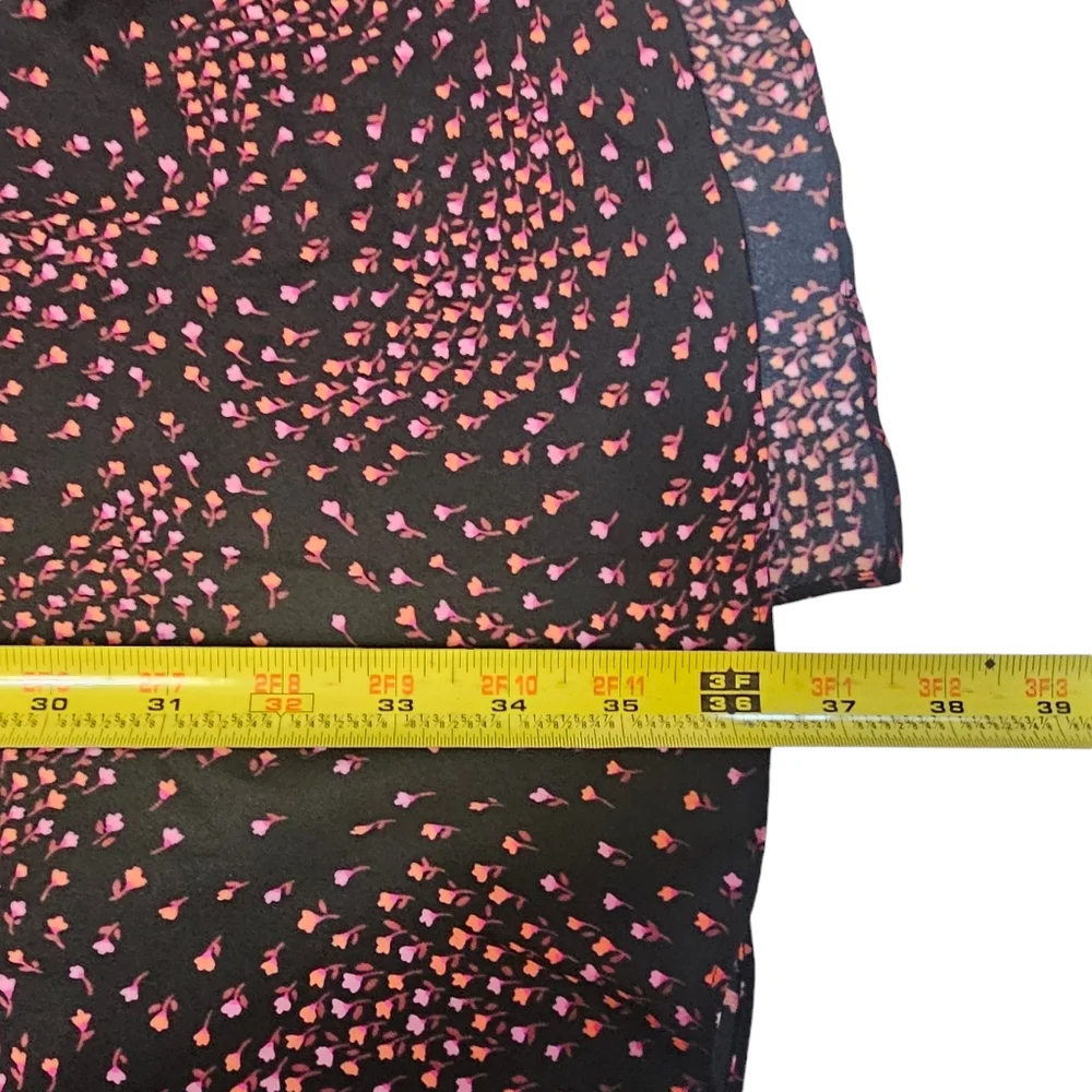 Kate Spade Meadow Wrap Floral Print Dress Size 10 - Picture 14 of 15